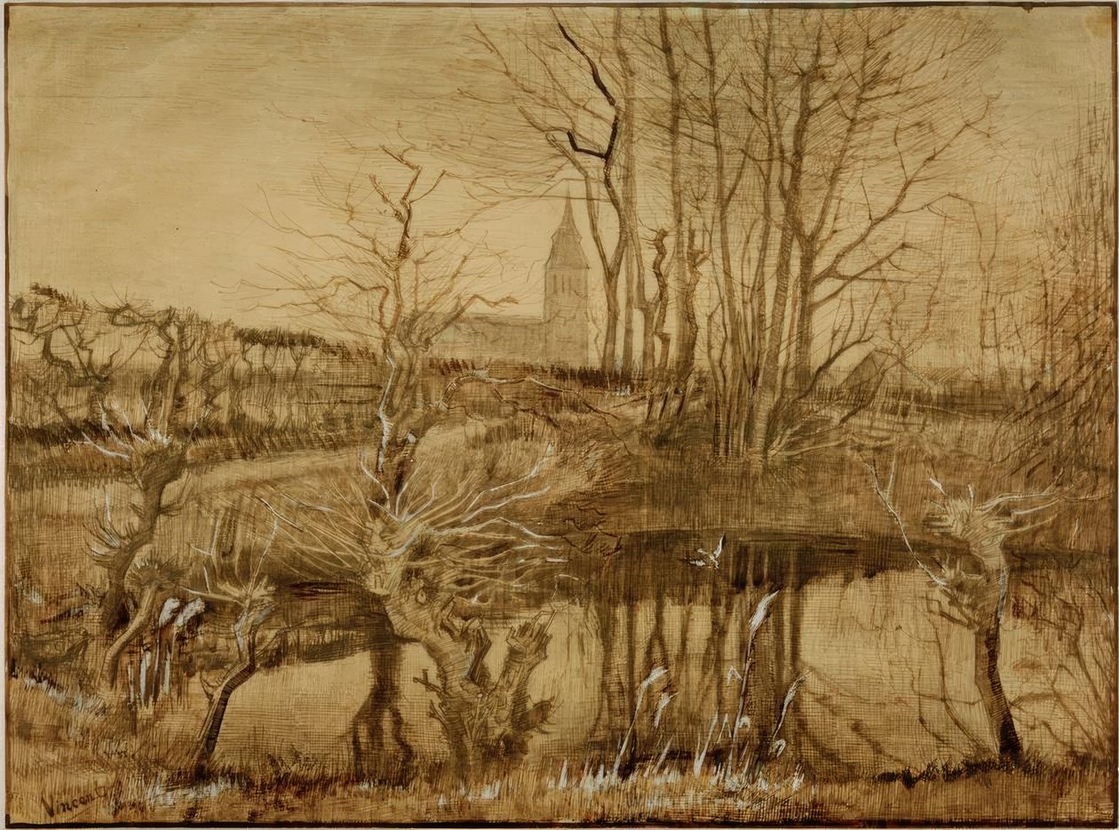 Martin-pêcheur - Vincent van Gogh