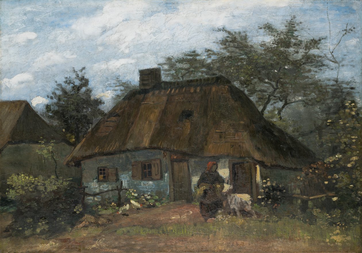 Ferme à Nuenen - Vincent van Gogh