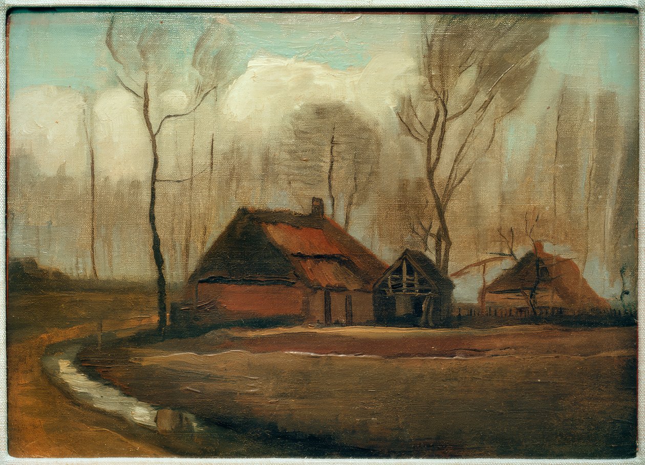 Ferme après la pluie - Vincent van Gogh