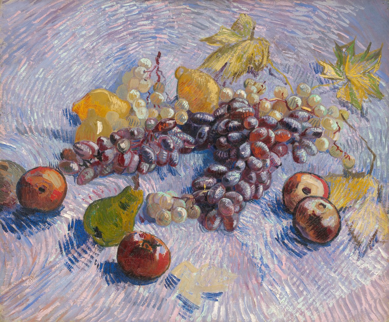 Raisins, citrons, poires et pommes, 1887 - Vincent van Gogh