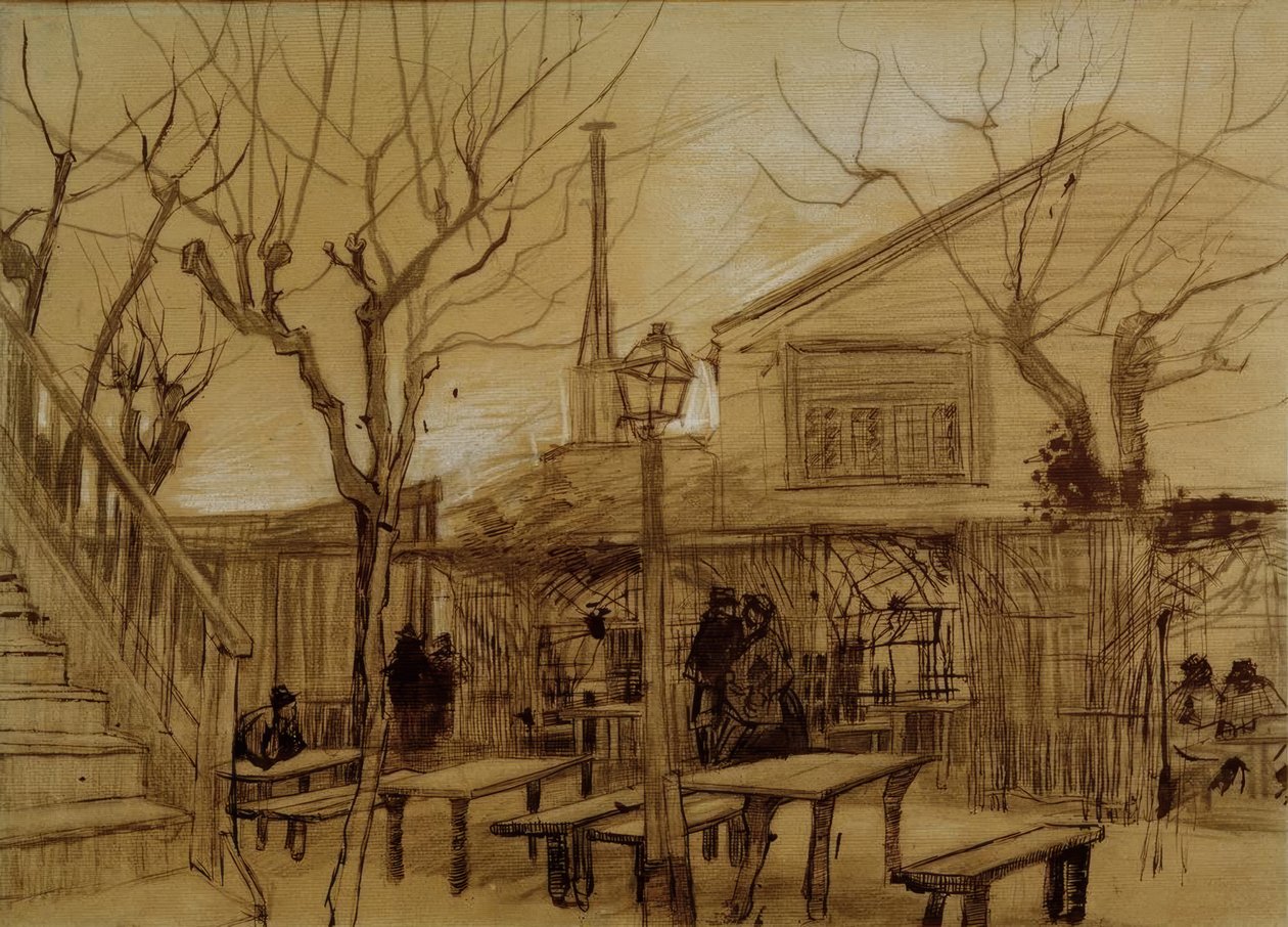 Guinguette - Vincent van Gogh