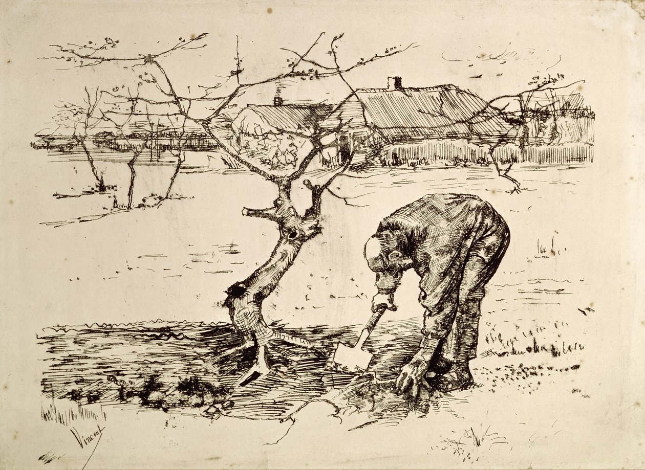 Dans le Verger - Vincent van Gogh