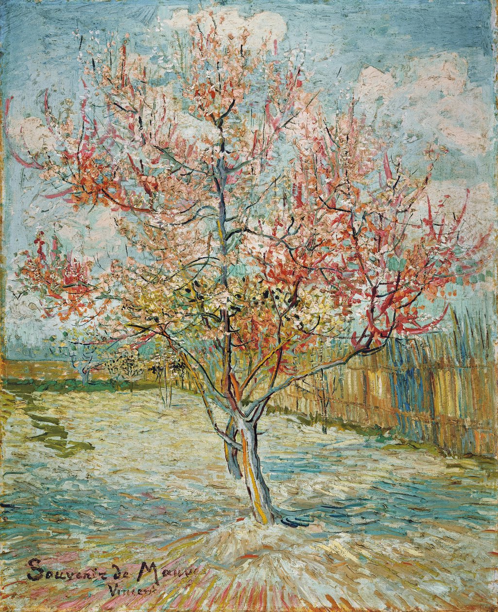 Pêchers roses (Souvenir de Mauve) - Vincent van Gogh