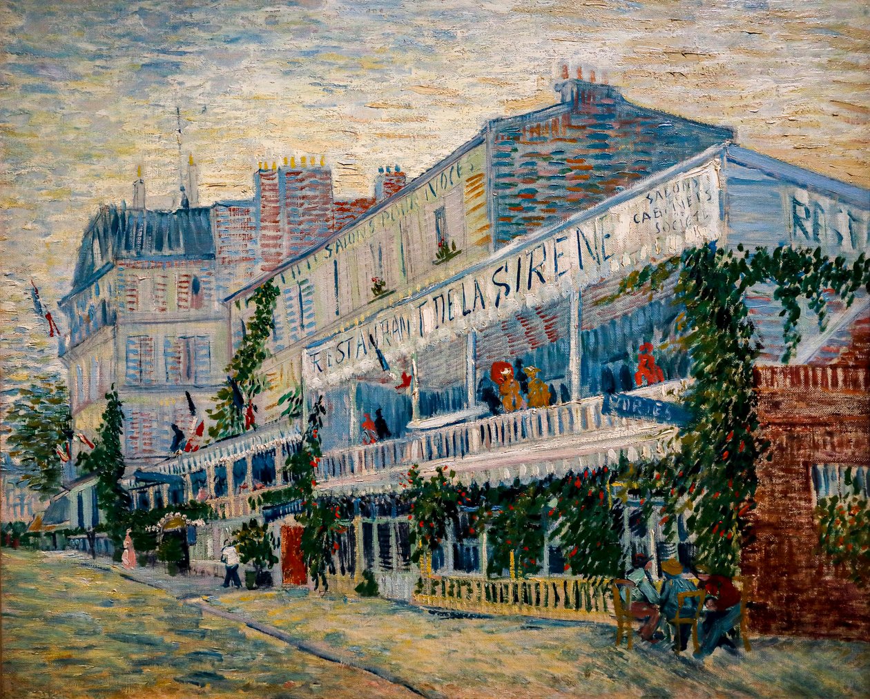 Restaurant de la Sirène - Vincent van Gogh