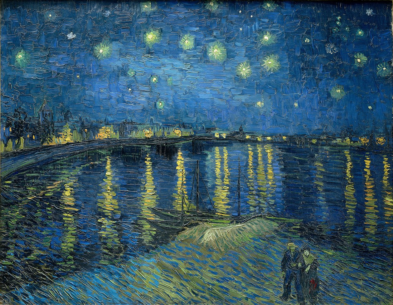 Nuit étoilée sur le Rhône - Vincent van Gogh