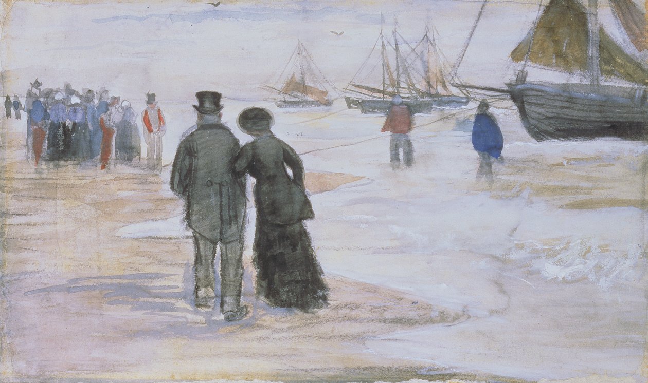 La plage de Scheveningen - Vincent van Gogh