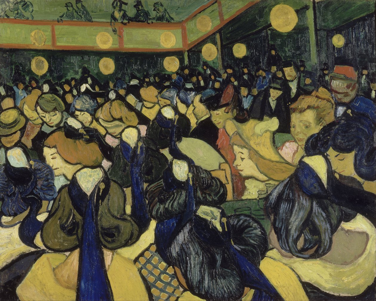 La Salle de danse à Arles, 1888 - Vincent van Gogh
