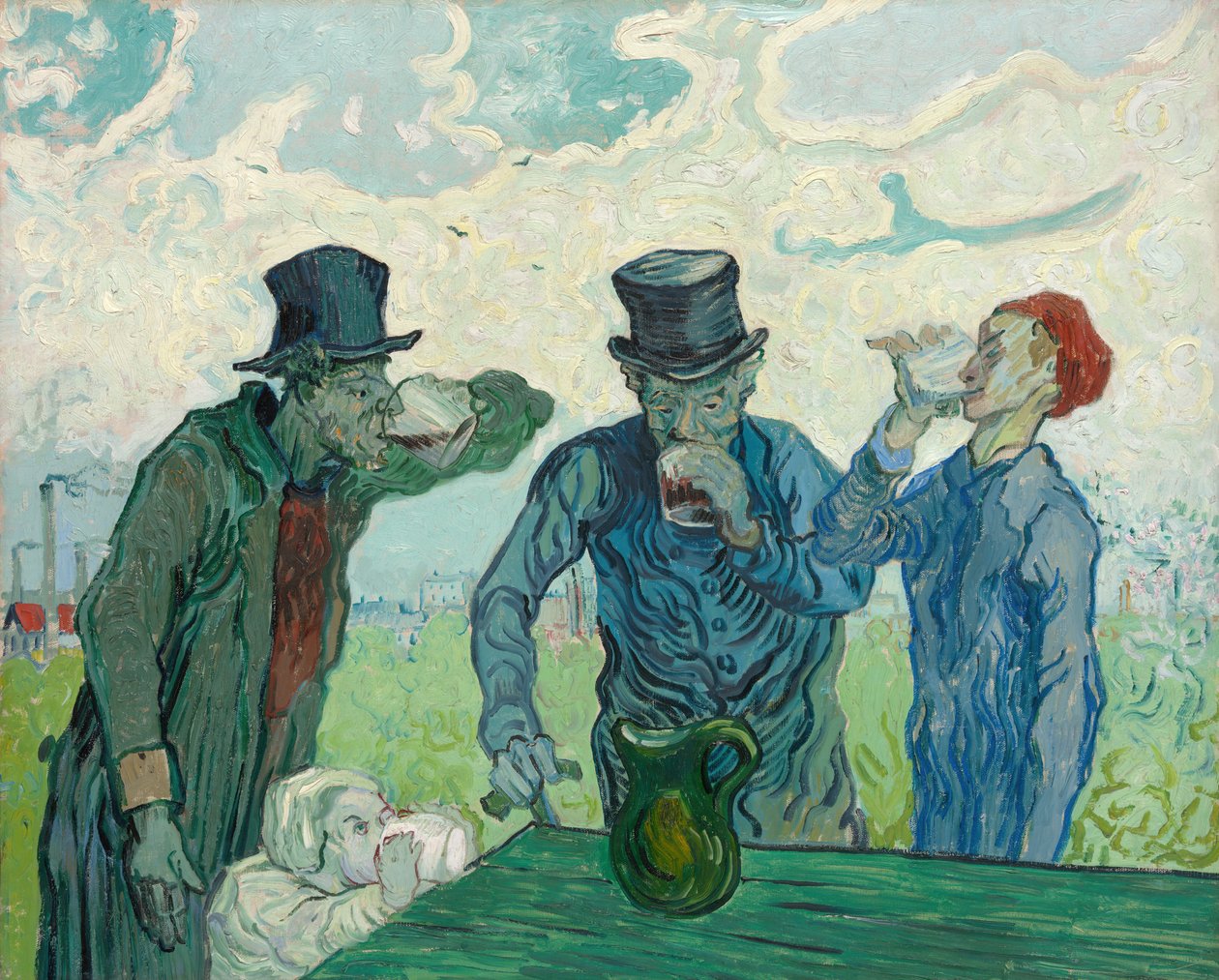 Les Buveurs - Vincent van Gogh