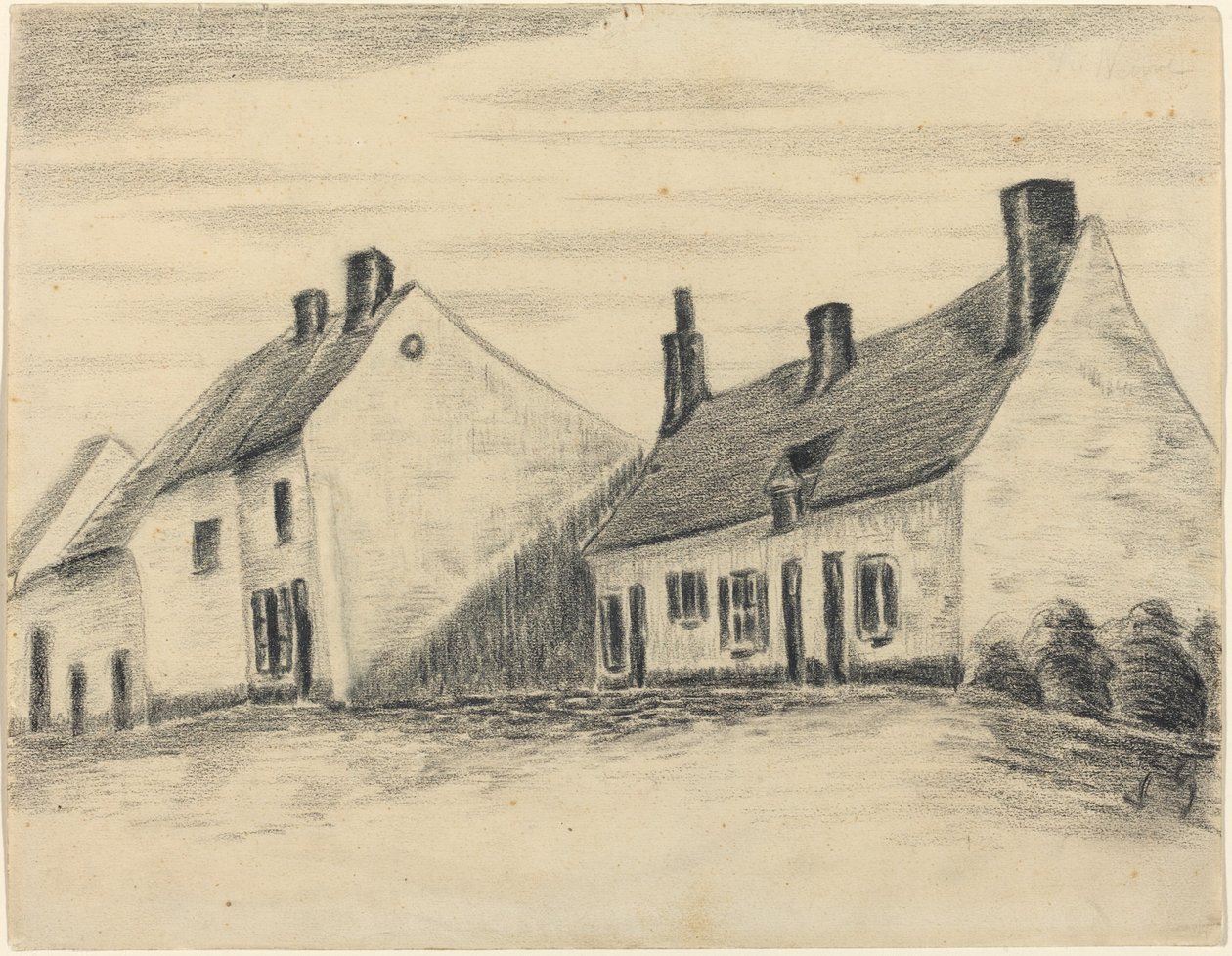 La maison Zandmennik - Vincent van Gogh