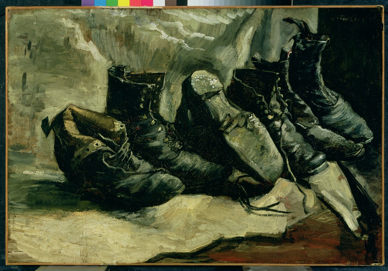 Trois paires de chaussures - Vincent van Gogh