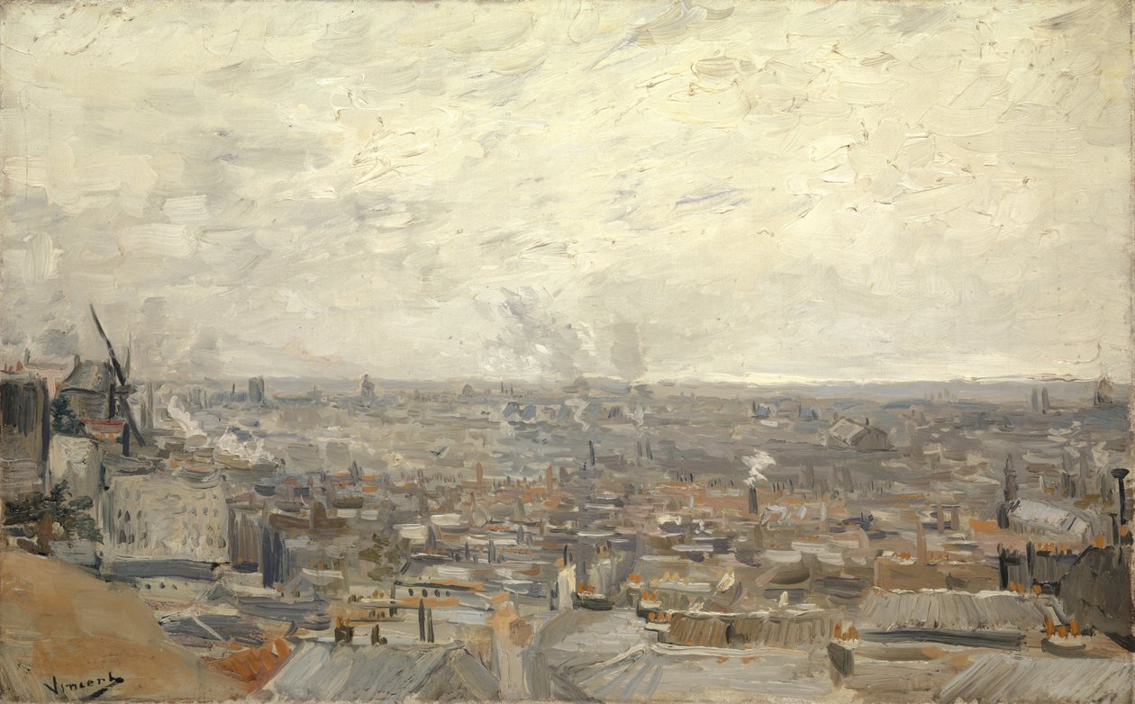 Vue de Montmartre - Vincent van Gogh