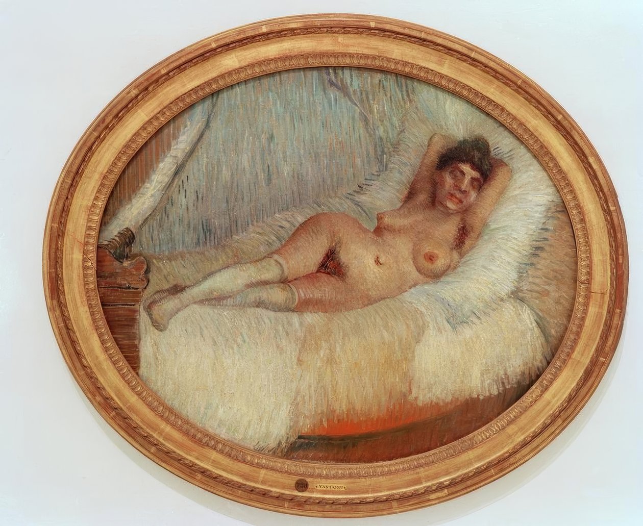 Nu féminin sur un lit - Vincent van Gogh