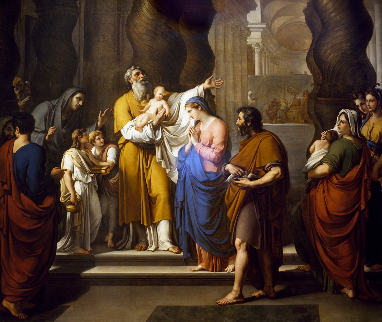 Présentation au Temple - Vincenzo Camuccini