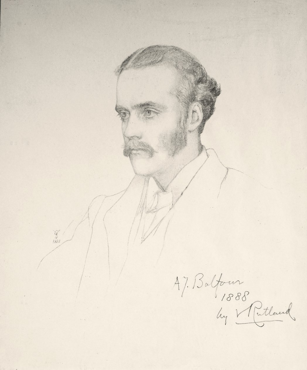 Arthur Balfour, 1888 - Violet Manners