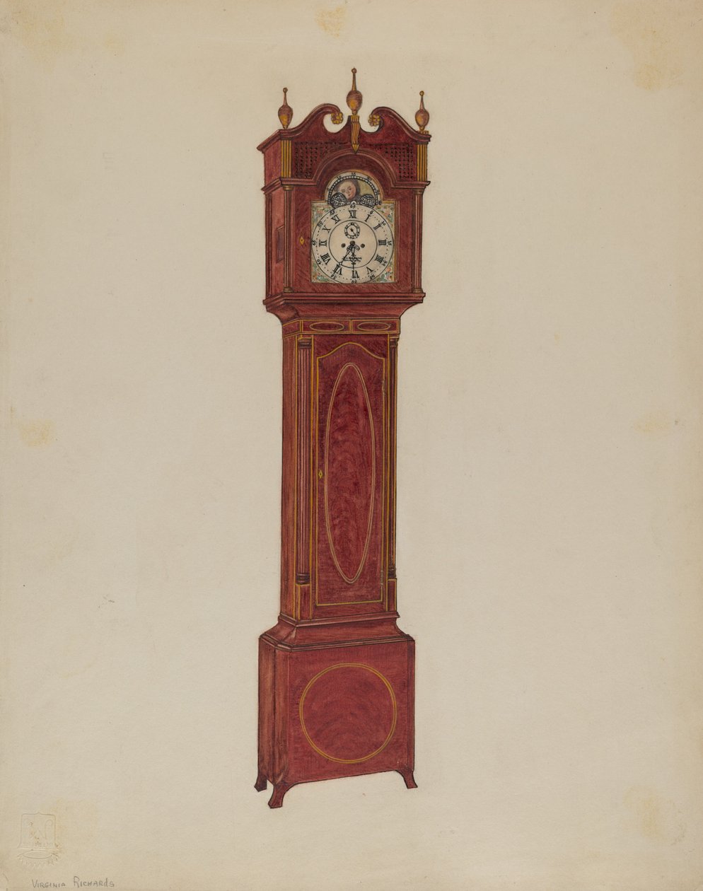 Horloge, haute - Virginia Richards