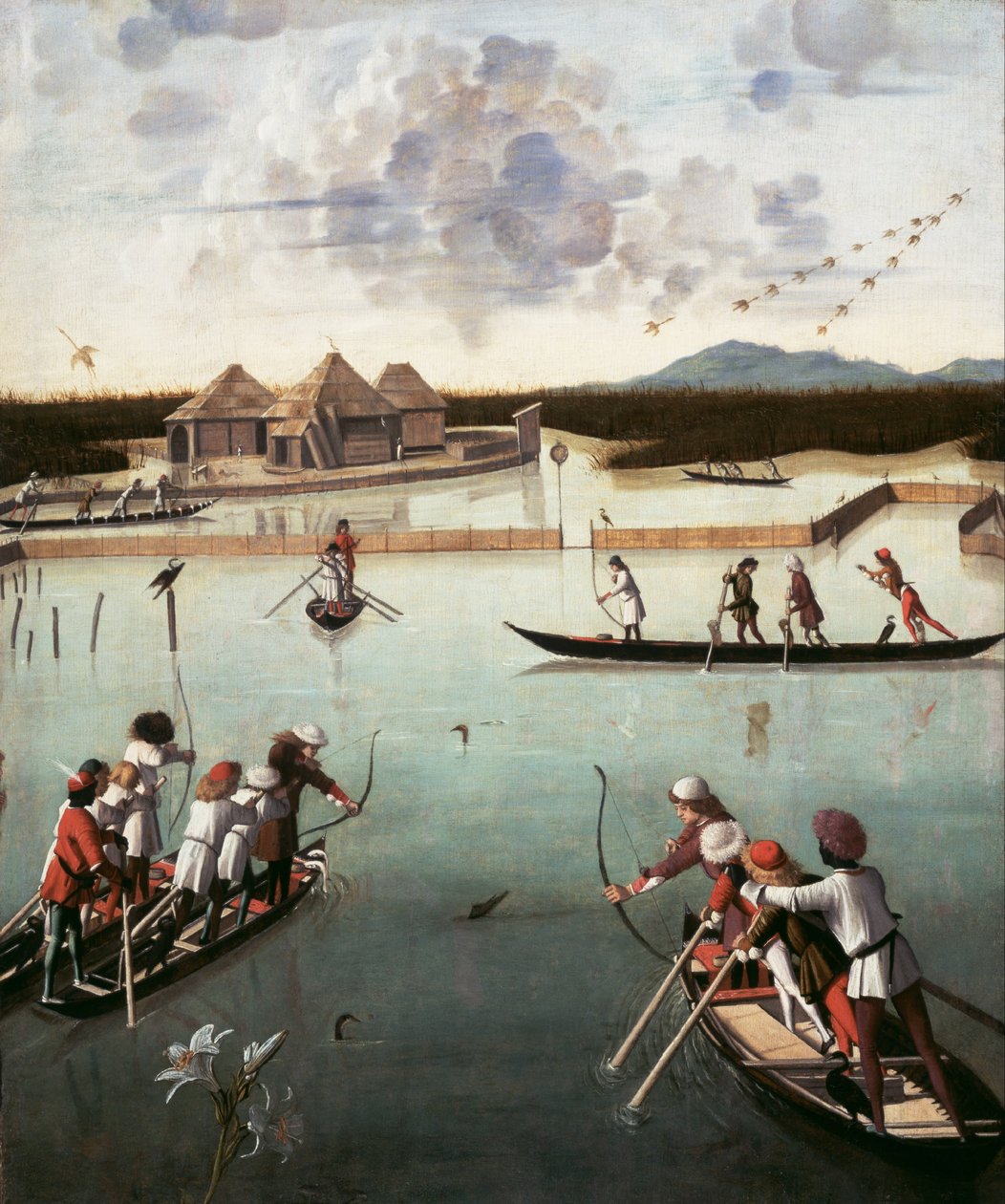 Chasse sur la Lagune - Vittore Carpaccio