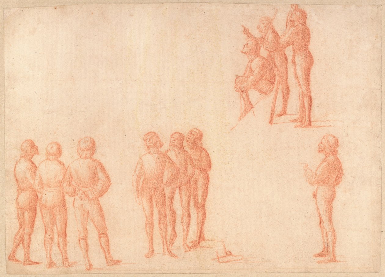 Groupes de figures masculines - Vittore Carpaccio