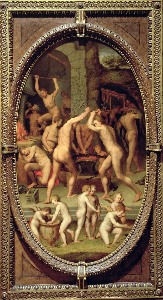 La forge de Vulcain, 1572 - Vittorio Casini