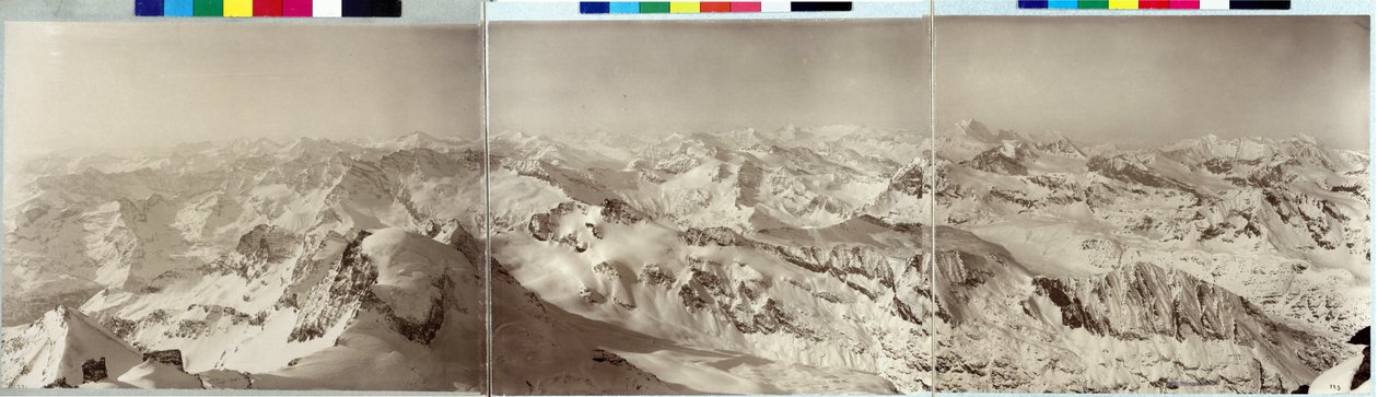 Panorama des Alpes - Vittorio Sella