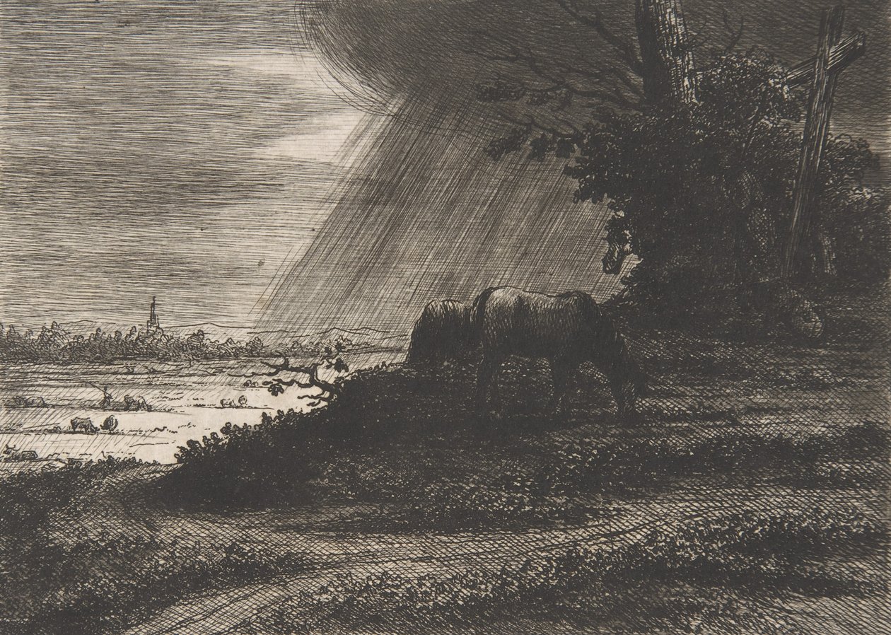 Paysage avec tempête - Vivant Denon