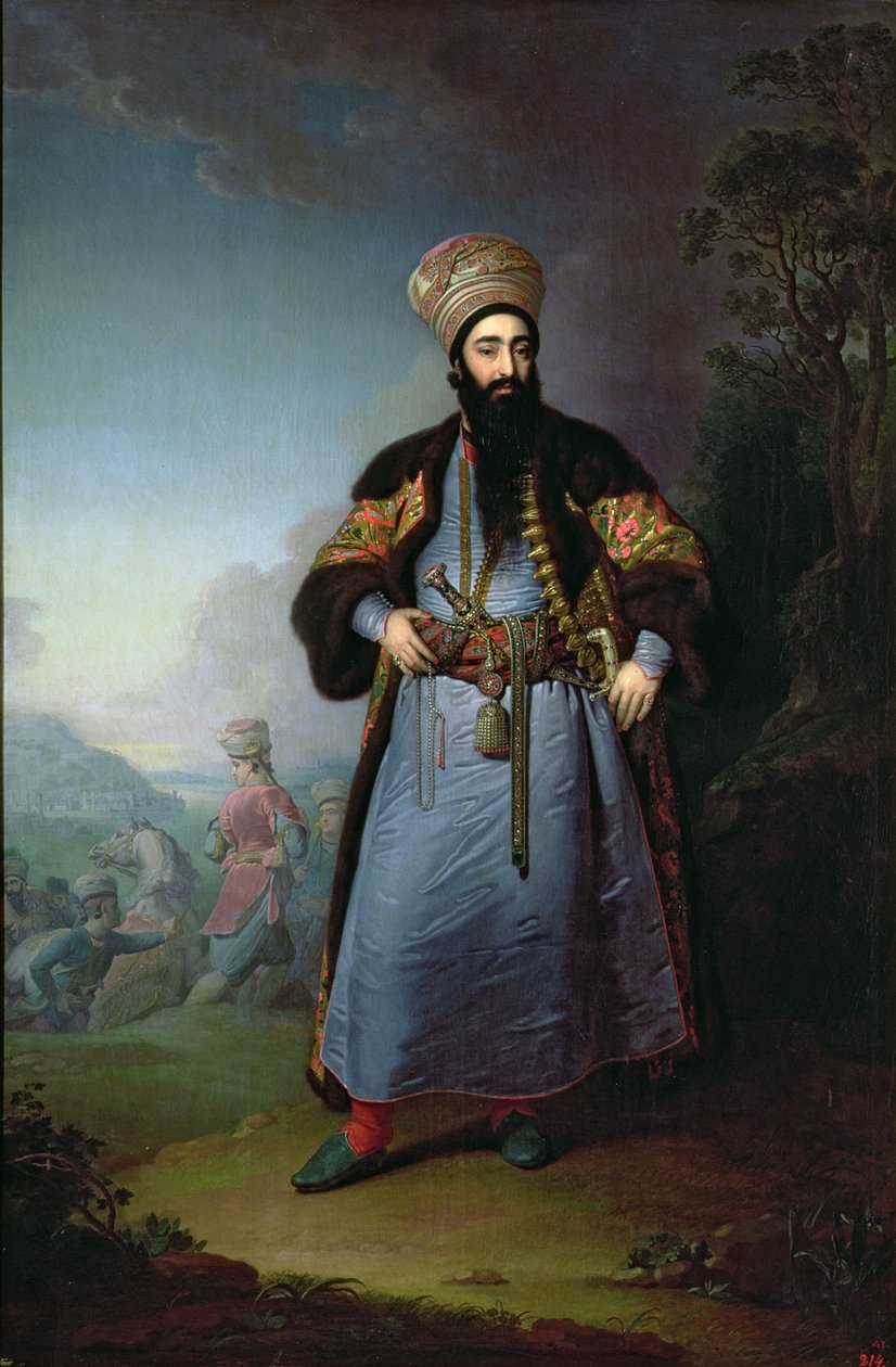 Portrait de Murtaza-Kuli-Khan (d.1800) frère d