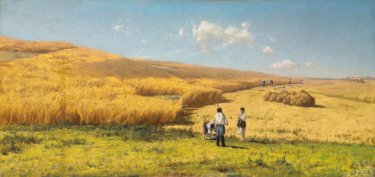 Récolte en Ukraine, 1880 - Vladimir Orlovsky