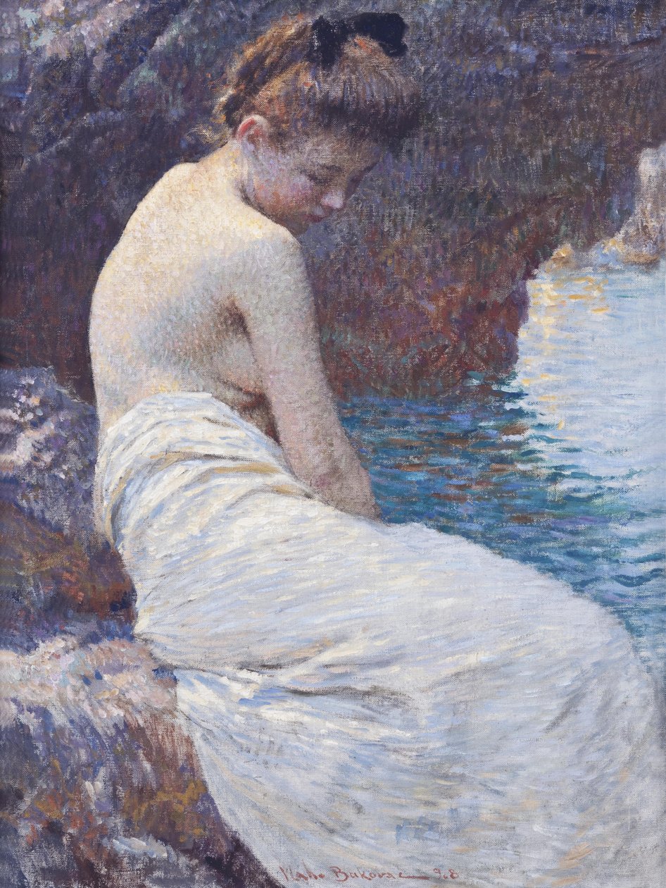 Au bord de la mer - Vlaho Bukovac