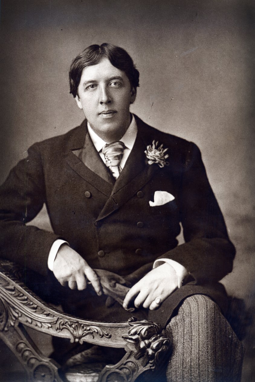 Oscar Wilde, 1889 - William and Daniel Downey