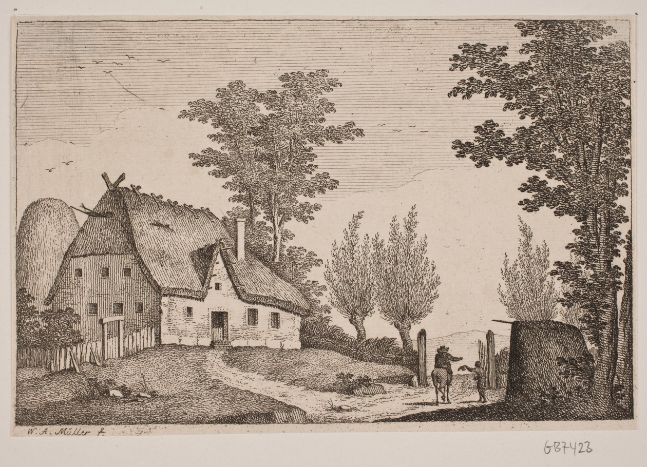 Paysage - W.A. Müller