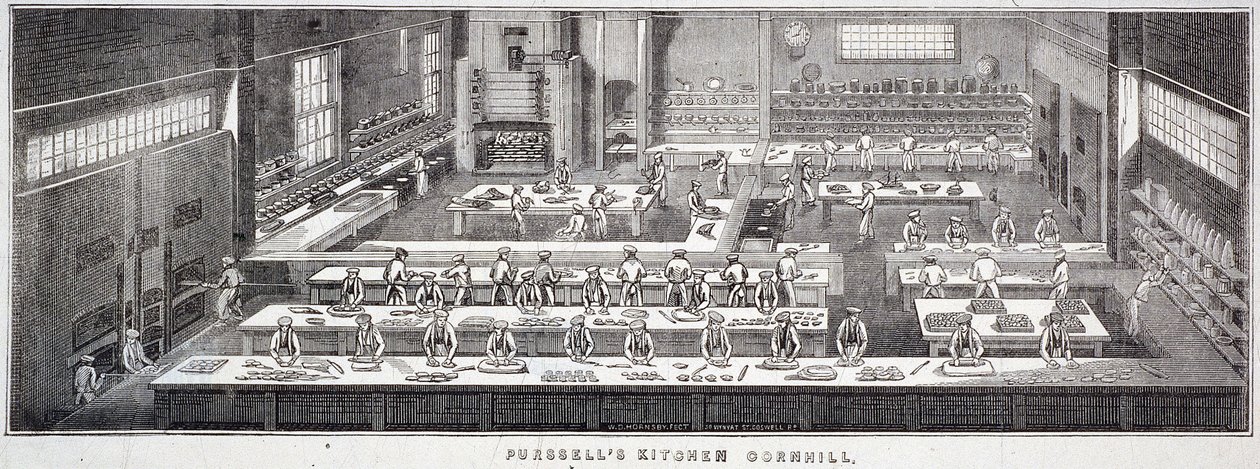 Cornhill, Londres, 1840 - WD Hornsby
