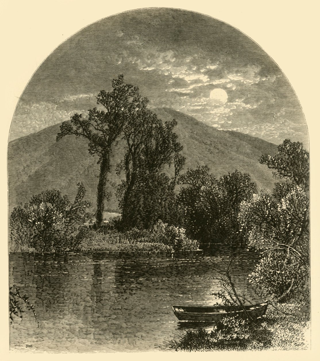 Rivière Hoosac, North Adams - W.H. Morse