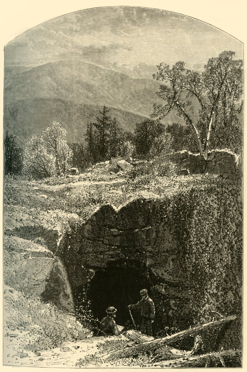 Pont naturel, North Adams, 1874 - W.H. Morse
