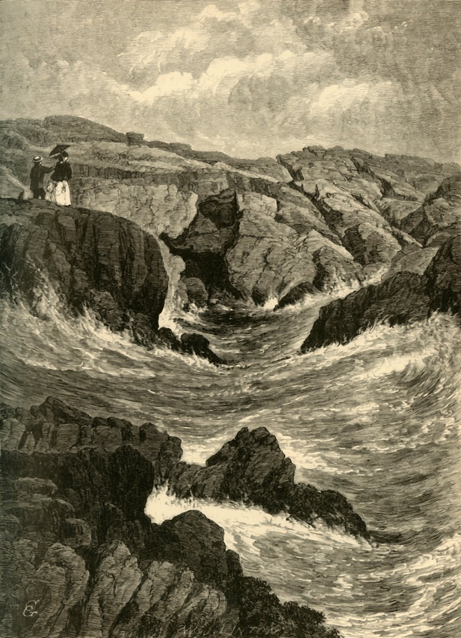 La grotte jaillissante, 1872 - W. J. Linton