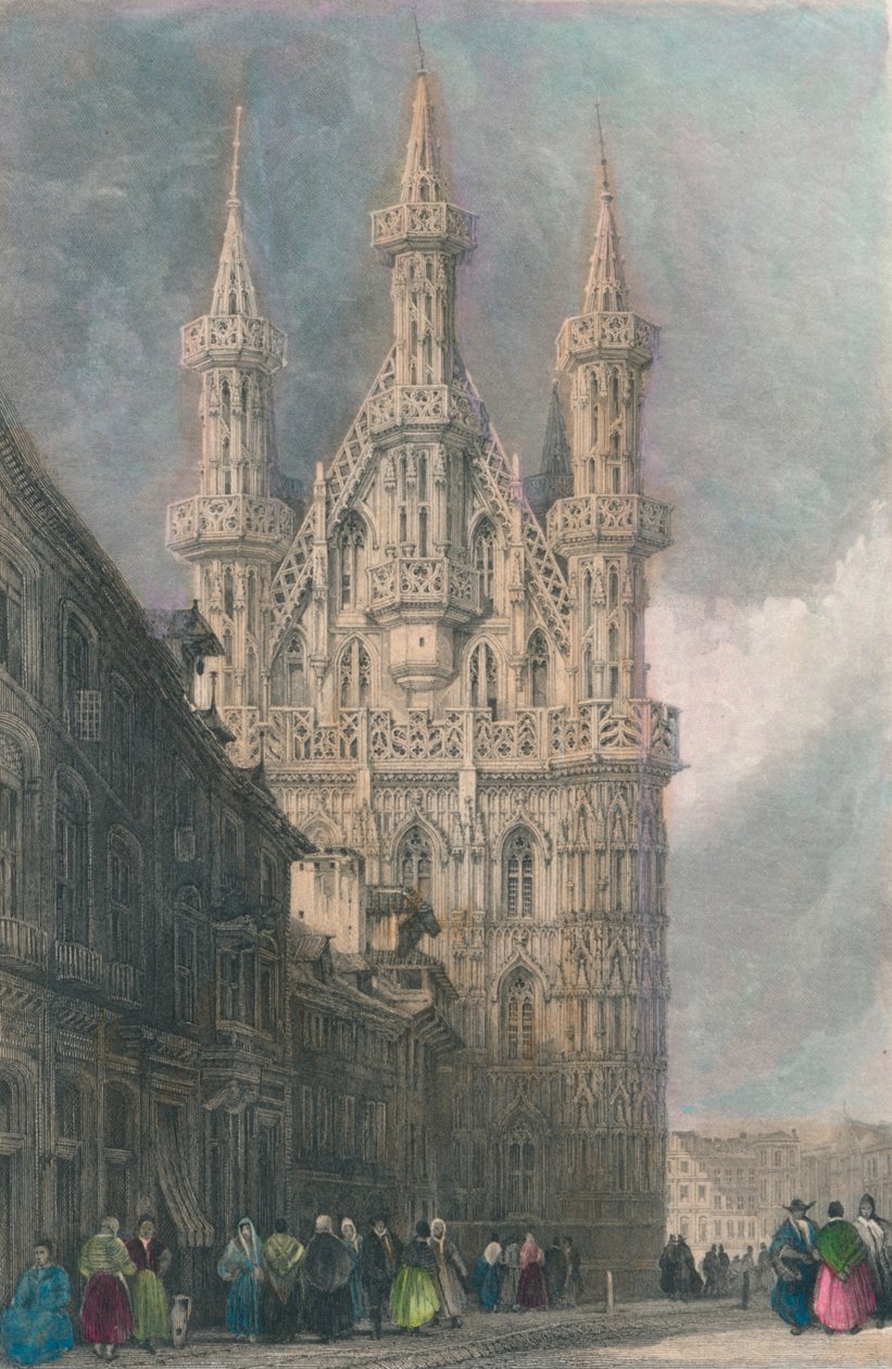 Hôtel de Ville, Louvain - W. Wallis