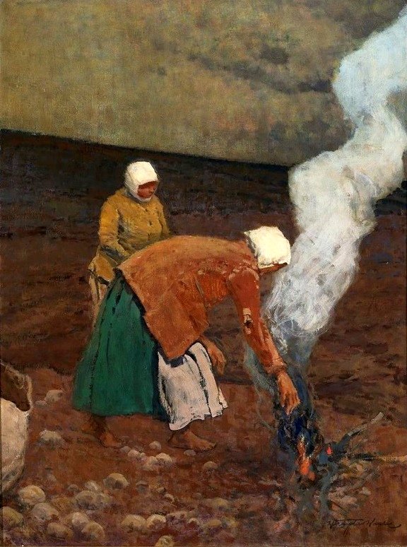 Récolte de pommes de terre - Wadysaw Wankie