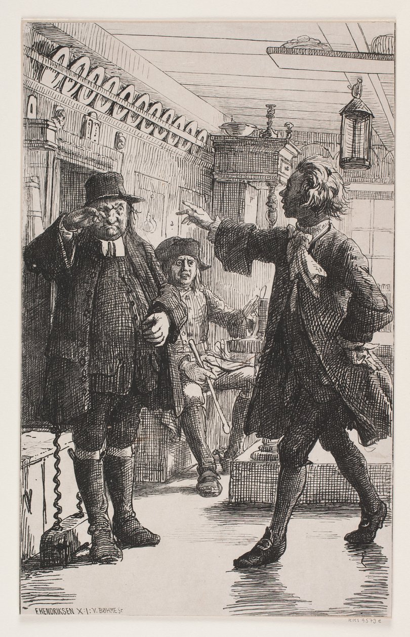 Erasmus Montanus et Per Degn - Waldemar Bøhme
