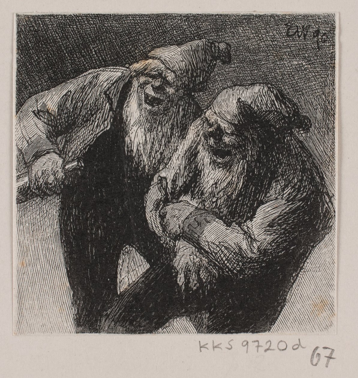 Deux lutins rieurs - Waldemar Bøhme