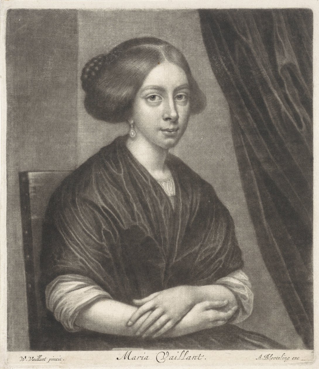 Portrait de Maria Vaillant - Wallerant Vaillant