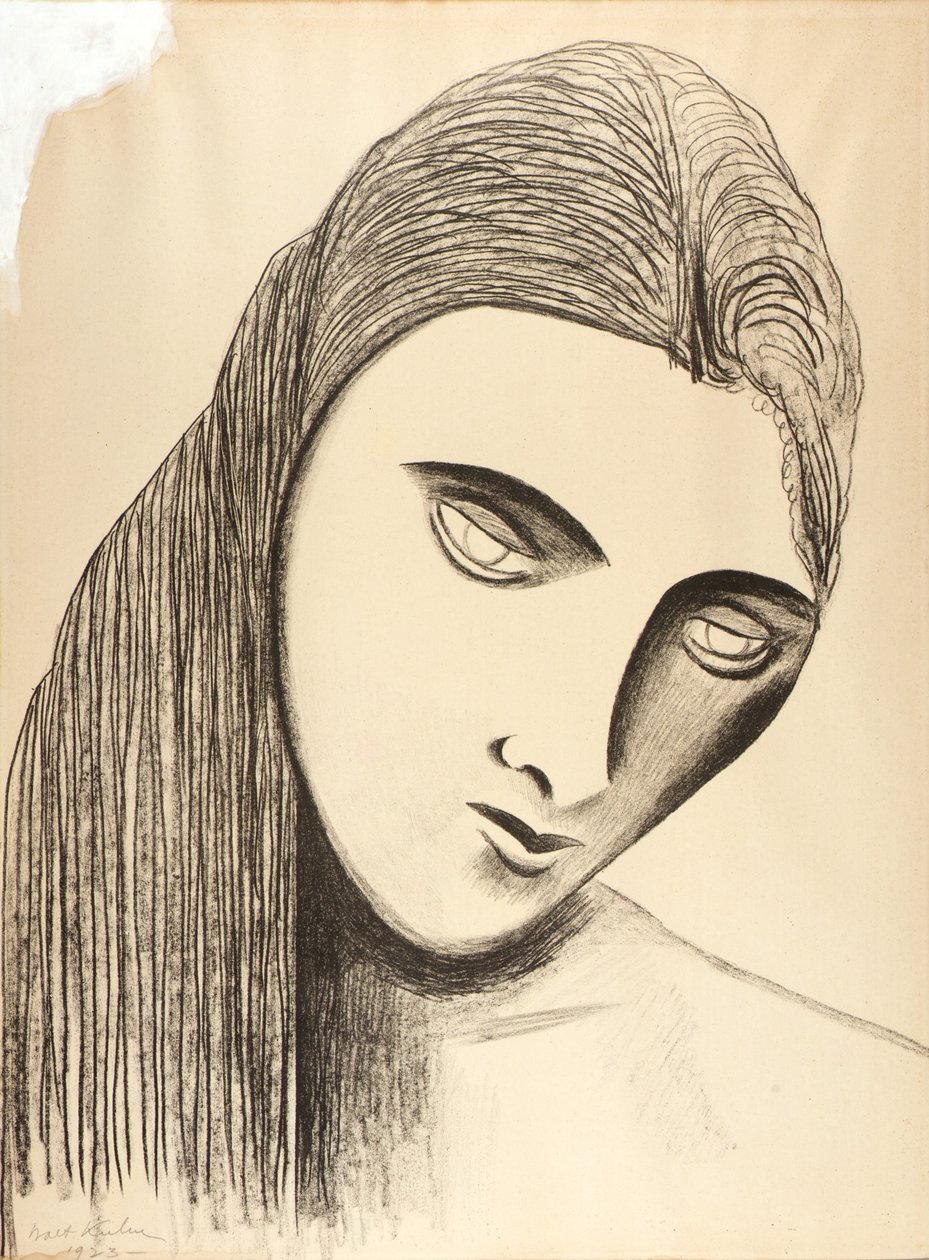 Grande tête - Walt Kuhn