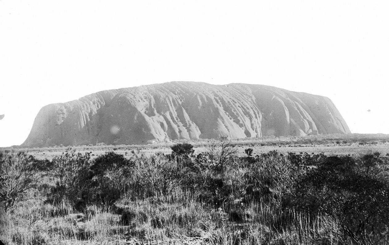 Uluru, Ayers Rock, Australie centrale, 1894 - Walter Baldwin Spencer