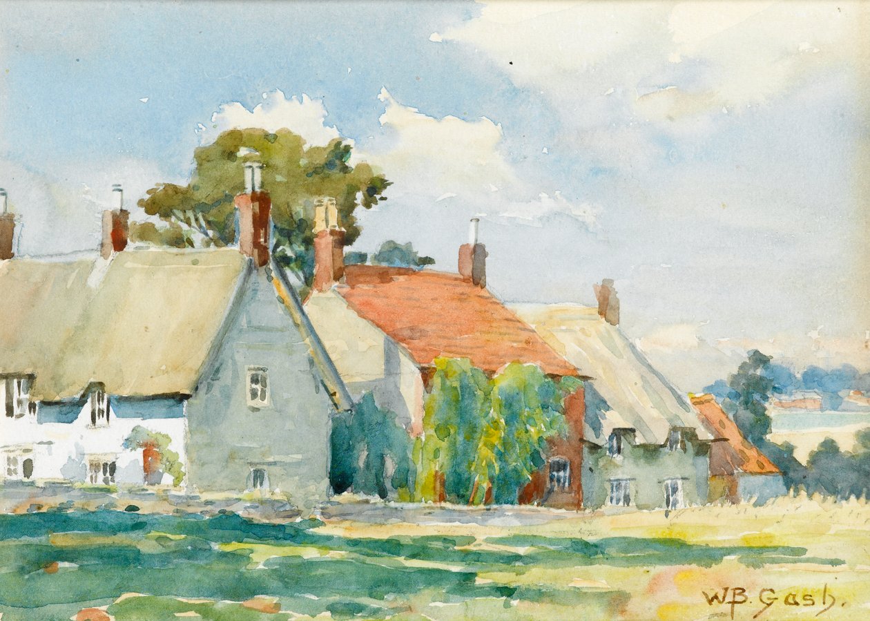 Cottages de campagne - Walter Bonner Gash