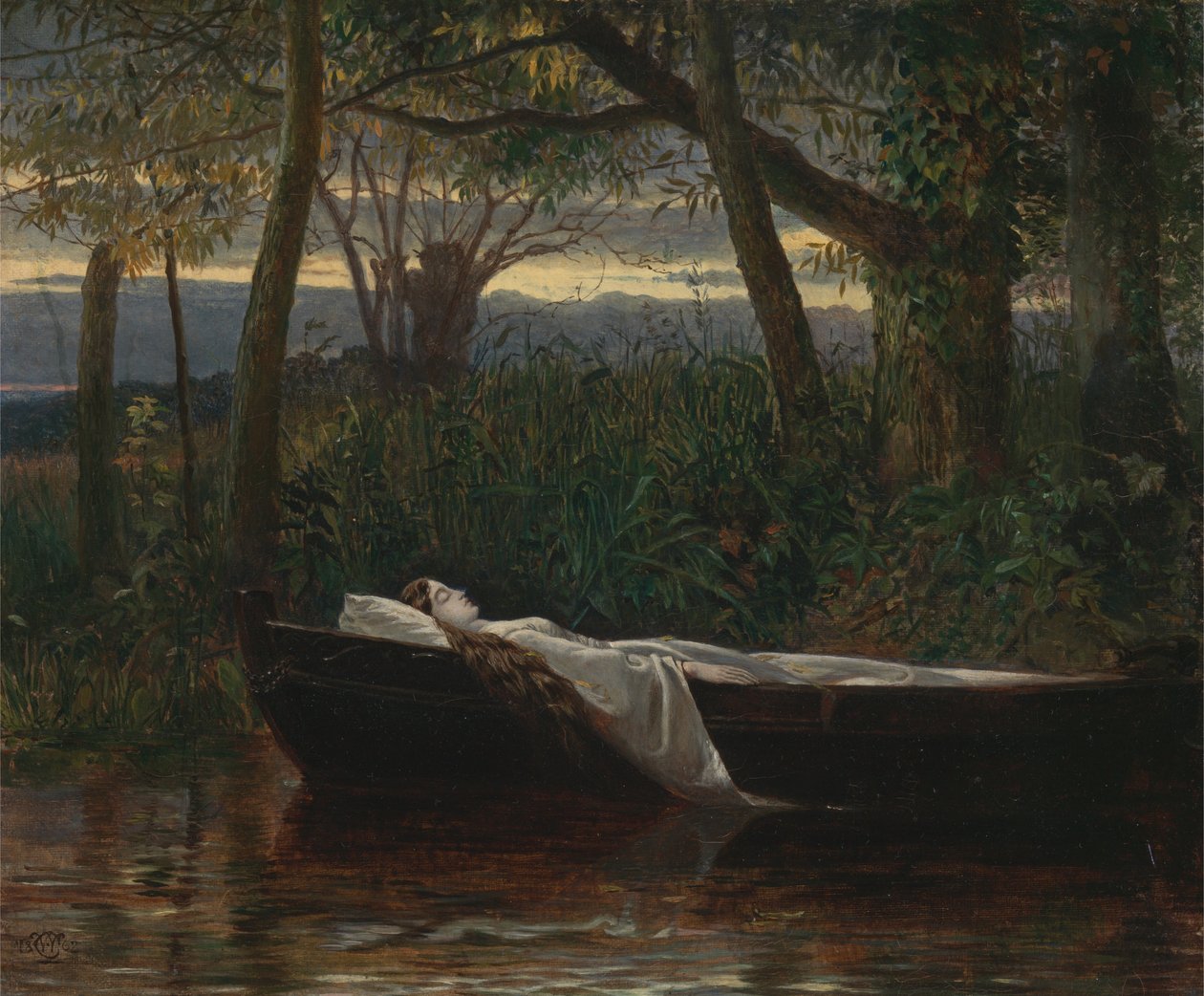 La Dame de Shalott - Walter Crane