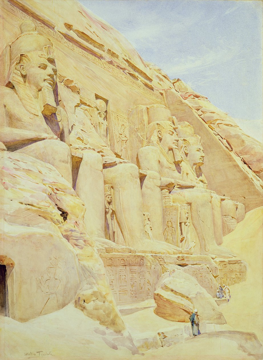 Abou Simbel, Haut Nil, Égypte - Walter Frederick Roofe Tyndale