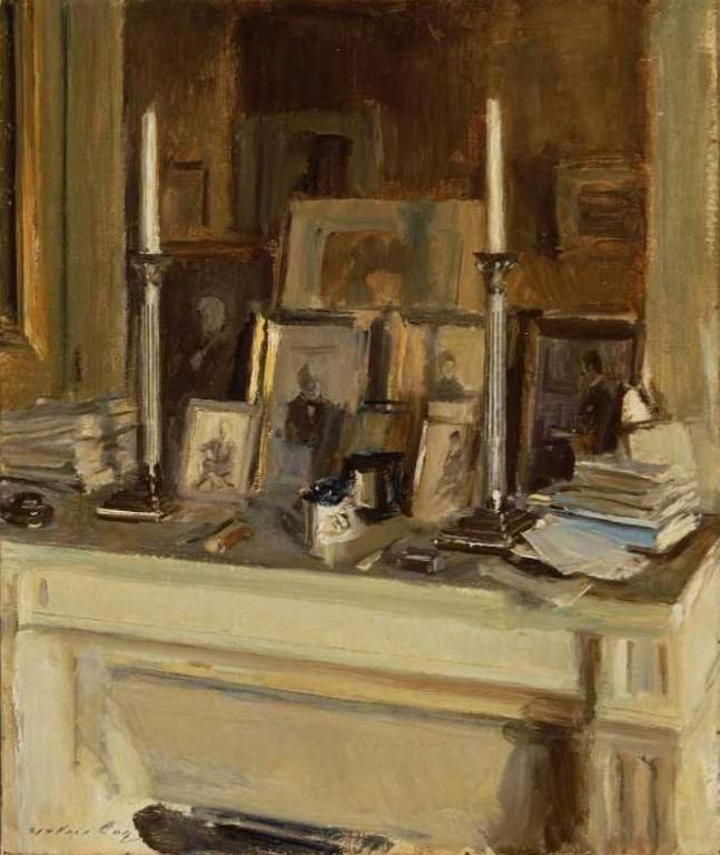 La Cheminée - Walter Gay