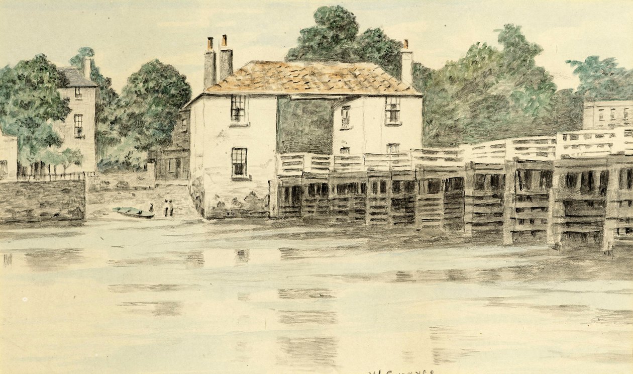 Pont de Putney, vers 1890 - Walter Greaves