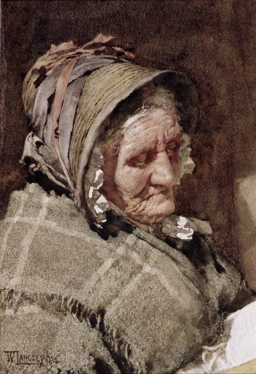 Une Femme de Pêcheur de Newlyn, 1894 - Walter Langley