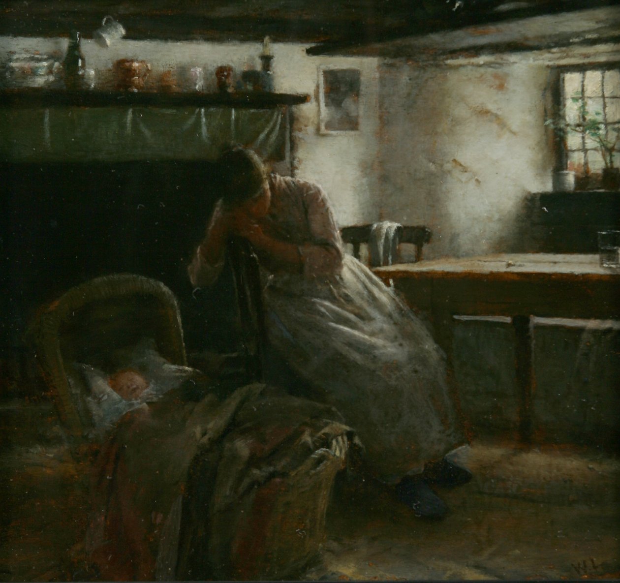 Rêveries, ou Maternité - Walter Langley