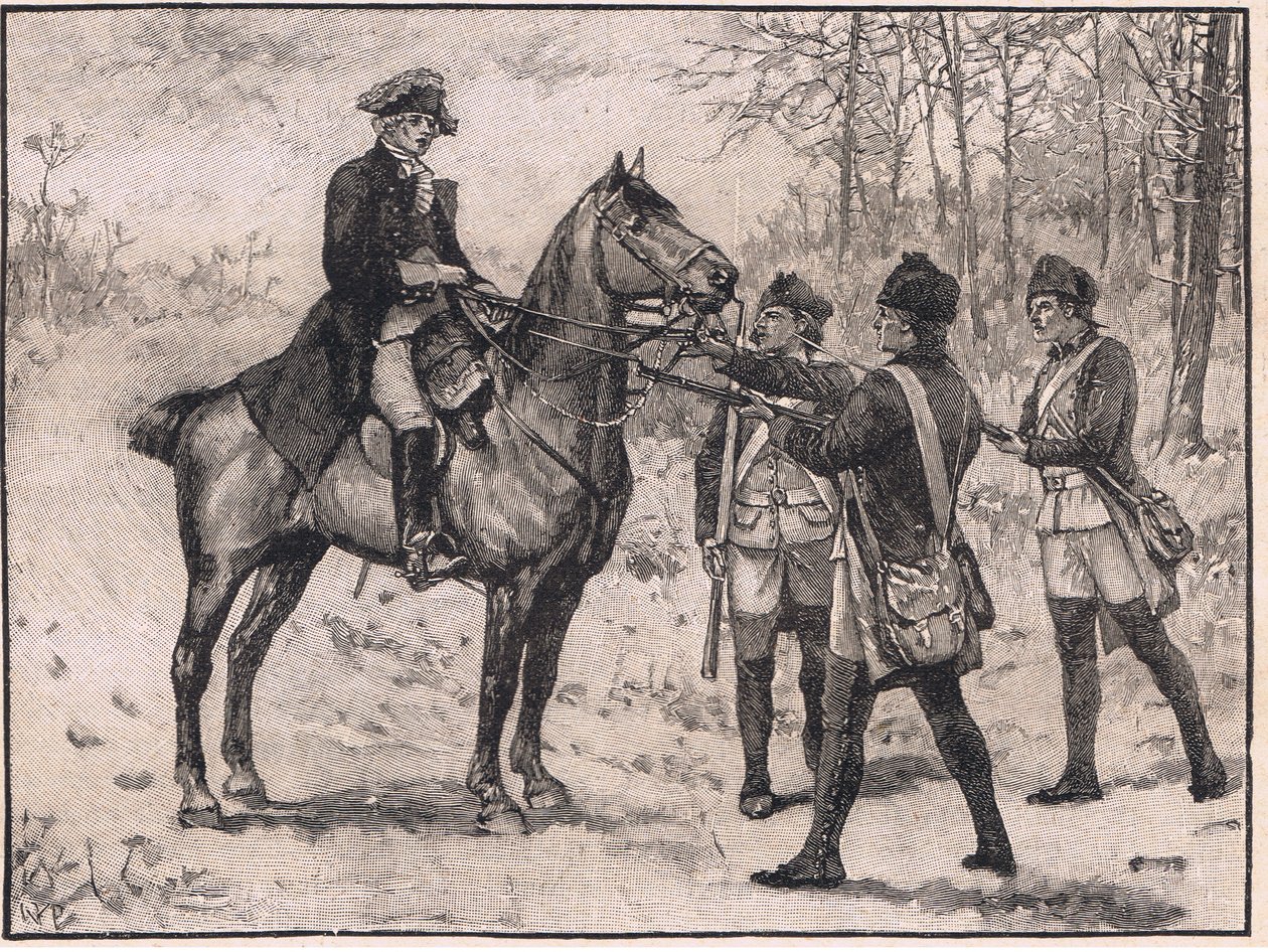 Arrestation du Major Andre AD 1780 - Walter Paget