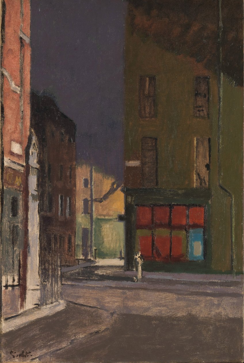 Rue Maple, Londres, vers 1915-23 - Walter Richard Sickert