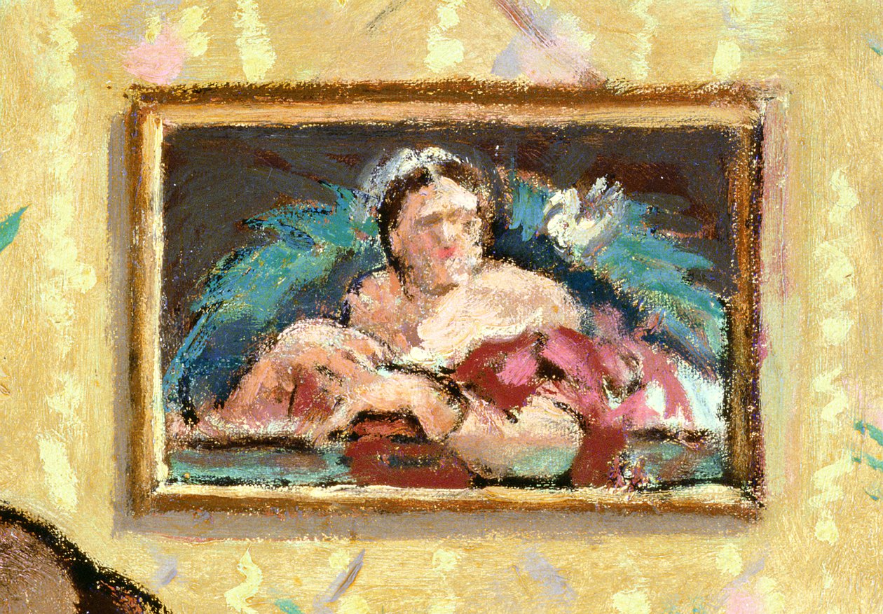 Peinture sur un mur, (détail) de Ennui, c.1913 - Walter Richard Sickert